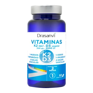 VITAMINA K2 + D3 60 COMPRIMIDOS