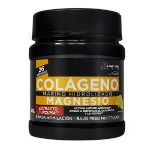 Colágeno Marino Hidrolizado Magnesio Cúrcuma Limón 300 g Drasanvi Sport live