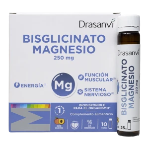 Bisglicinato de magnesio 10x25 ml ampolas Drasanvi