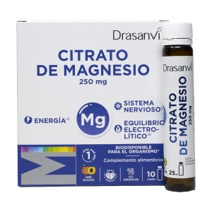 Citrato de magnesio 10×25 ml viales