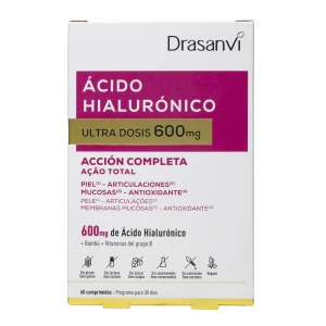 Ácido hialurónico 600 mg 60 Comprimidos Drasanvi