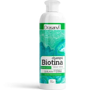 Champú Biotina y Aloe Vera Cabello Graso 1 L Drasanvi