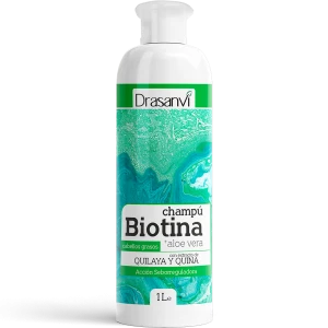 Champú Biotina y Aloe Vera Cabello Graso 1 L Drasanvi