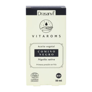 Aceite Vegetal Comino Negro Cosmos Organic Bio 50 ml Vitaroms Drasanvi