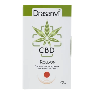 Roll-On CBD Rojo Alivio Tensiones de Cabeza 5 ml Drasanvi