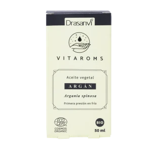 Aceite Vegetal Argán Ecocert Bio 50 ml Vitaroms Drasanvi