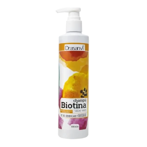 Champú Biotina y Aloe Vera Cabello Seco y Apagado 300 ml Drasanvi