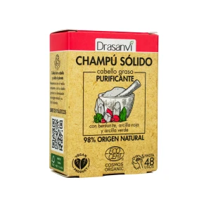 Champú Sólido Cabello Graso Cosmos Organic Bio 80 g Drasanvi