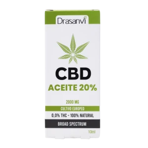 Aceite CBD Broad Spectrum 20% 10 ml Drasanvi