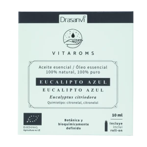 Aceite Esencial Eucalipto Azul Bio 10 ml Vitaroms Drasanvi