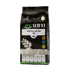 Coco Rallado Fino Bio 150 g Ecosana
