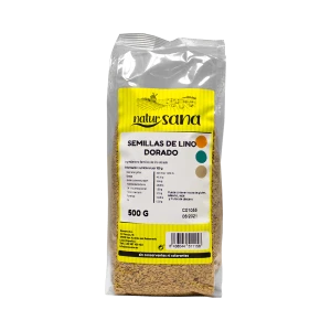 Semilla Lino Dorado 500 g Natursana
