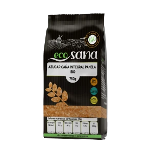 Azúcar Caña Integral Panela Bio 750 g Ecosana