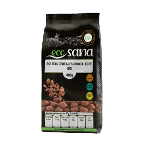 Bolitas Cereales Choco Leche Bio 400 g Ecosana