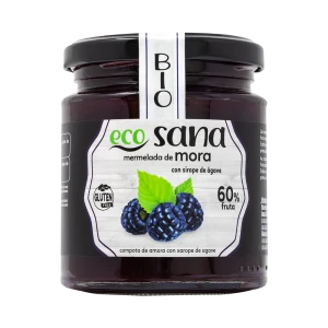 Mermelada de Mora con Sirope de Ágave Bio 260 g Ecosana