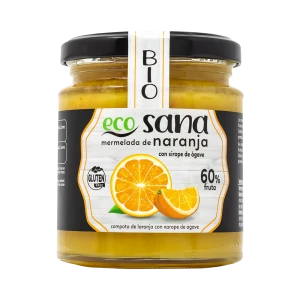 Mermelada de Naranja con Sirope de Ágave Bio 260 g Ecosana