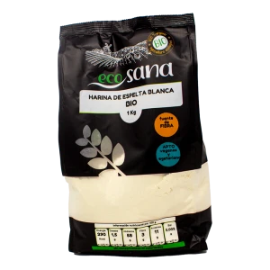 Harina de Espelta Blanca Bio 1 Kg Ecosana