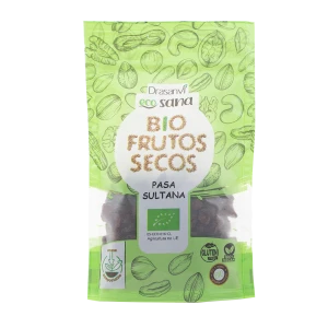 Pasa Sultana Bio 100 g Doypack Frutos Secos Ecosana