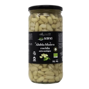 Alubia Blanca Cocida Extra Ecológica 660 g Ecosana