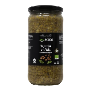 Lenteja Cocida Extra Ecológica 700 g Ecosana