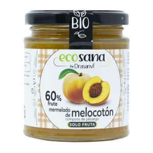 Mermelada Extra Melocotón Bio 255 g Ecosana