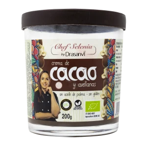 Crema de Cacao y Avellanas Bio 200 g Ecosana
